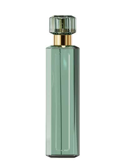 Perfume bottle colour render - front